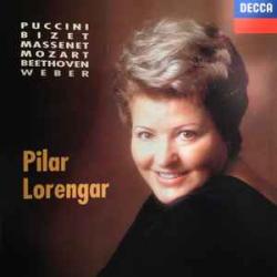 PILAR LORENGAR PUCCINI - BIZET - MASSENET Фирменный CD PILAR LORENGAR PUCCINI - BIZET - MASSENET Фирменный CD