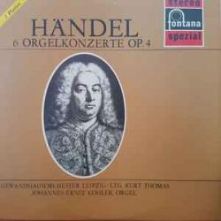 HANDEL 6 Orgelkonzerte Op.4 Виниловая пластинка HANDEL 6 Orgelkonzerte Op.4 Виниловая пластинка