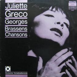 Juliette Greco / Georges Brassens CHANSONS Виниловая пластинка Juliette Greco / Georges Brassens CHANSONS Виниловая пластинка