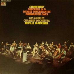 STRAWINSKY Concerto In D / Danses Concertantes / Dumbarton Oaks Виниловая пластинка 