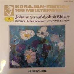 Berliner Philharmoniker, Herbert Von Karajan Karajan-Edition 100 Meisterwerke - Johann Strauss (Sohn): Walzer Виниловая пластинка Berliner Philharmoniker, Herbert Von Karajan Karajan-Edition 100 Meisterwerke - Johann Strauss (Sohn): Walzer Виниловая пластинка