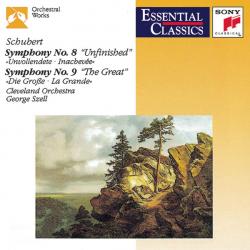 SCHUBERT Symphony No. 8 / Symphony No. 9 Фирменный CD SCHUBERT Symphony No. 8 / Symphony No. 9 Фирменный CD