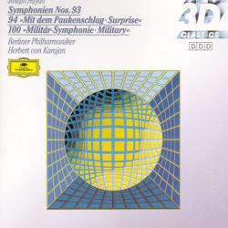 HAYDN Symphonien Nos. 93 94 »Mit Dem Paukenschlag ·Surprise « - 100 » Militär-Symphonie · Military « Фирменный CD HAYDN Symphonien Nos. 93 94 »Mit Dem Paukenschlag ·Surprise « - 100 » Militär-Symphonie · Military « Фирменный CD