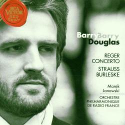 Barry Douglas Reger Concerto . Strauss Burleske Фирменный CD Barry Douglas Reger Concerto . Strauss Burleske Фирменный CD