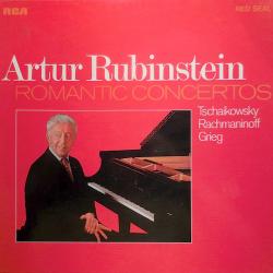 Artur Rubinstein - Tschaikowsky, Rachmaninoff, Grieg Romantic Concertos LP-BOX Artur Rubinstein - Tschaikowsky, Rachmaninoff, Grieg Romantic Concertos LP-BOX