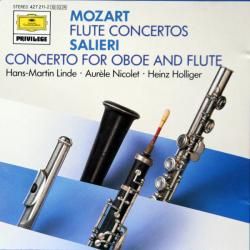 Mozart, Salieri Flute Concertos, Concerto For Oboe & Flute Фирменный CD Mozart, Salieri Flute Concertos, Concerto For Oboe & Flute Фирменный CD