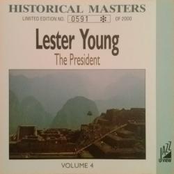 LESTER YOUNG The President Volume 4 Фирменный CD LESTER YOUNG The President Volume 4 Фирменный CD