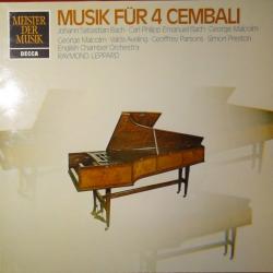 ENGLISH CHAMBER ORCHESTRA MUSIK FUR 4 CEMBALI Виниловая пластинка 