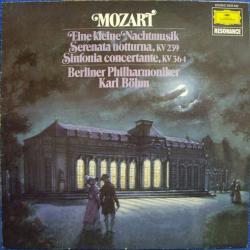 MOZART Eine Kleine Nachtmusik / Serenata Notturna, KV 239 / Sinfonia Concertante, KV 364 Виниловая пластинка MOZART Eine Kleine Nachtmusik / Serenata Notturna, KV 239 / Sinfonia Concertante, KV 364 Виниловая пластинка