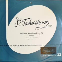TSCHAIKOVSKY Symphonie Nr. 6 H-Moll, Op. 74 »Pathétique« Виниловая пластинка 