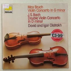 BRUCH BACH Violin Concerto In G Minor / Double Violin Concerto In D Minor Виниловая пластинка BRUCH BACH Violin Concerto In G Minor / Double Violin Concerto In D Minor Виниловая пластинка