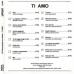 VARIOUS Ti Amo (16 Schmusehits Aus Italien) Фирменный CD VARIOUS Ti Amo (16 Schmusehits Aus Italien) Фирменный CD