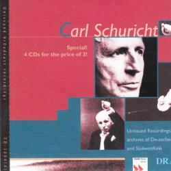 Carl Schuricht Unissued Recordings From The Archives Of Deutsches Rundfunkarchiv And Südwestrundfunk Фирменный CD Carl Schuricht Unissued Recordings From The Archives Of Deutsches Rundfunkarchiv And Südwestrundfunk Фирменный CD
