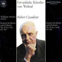 Mozart, Robert Casadesus Konzert Für Klavier Und Orchester Nr. 21 In C-dur KV 467 / Nr. 24 In C-moll KV 491 Виниловая пластинка Mozart, Robert Casadesus Konzert Für Klavier Und Orchester Nr. 21 In C-dur KV 467 / Nr. 24 In C-moll KV 491 Виниловая пластинка