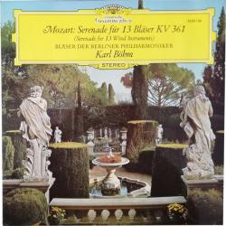 MOZART Serenade Für 13 Bläser KV 361 Виниловая пластинка 