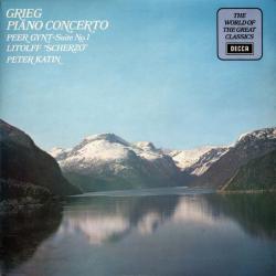 GRIEG LITOLFF Piano Concerto / Peer Gynt - Suite No. 1 / "Scherzo" Виниловая пластинка GRIEG LITOLFF Piano Concerto / Peer Gynt - Suite No. 1 / "Scherzo" Виниловая пластинка