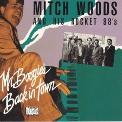 MITCH WOODS AND HIS ROCKET 88'S MR. BOOGIE'S BACK IN TOWN Фирменный CD MITCH WOODS AND HIS ROCKET 88'S MR. BOOGIE'S BACK IN TOWN Фирменный CD