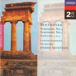 BEETHOVEN Symphony No.5 • Symphony No.7 • Symphonies 2 & 4 Фирменный CD BEETHOVEN Symphony No.5 • Symphony No.7 • Symphonies 2 & 4 Фирменный CD