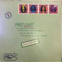 FREE LIVE Виниловая пластинка 
