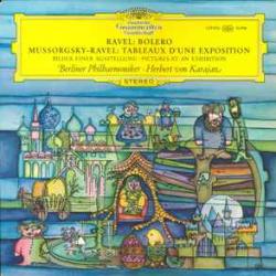 MUSSORGSKY  RAVEL BILDER EINER AUSSTELLUNG  BOLERO Виниловая пластинка 