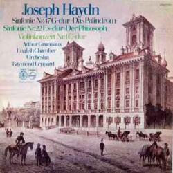 HAYDN Sinfonie Nr.47 G-dur ›Das Palindrom‹ / Sinfonie Nr.22 Es-dur ›Der Philosoph‹ / Violinkonzert Nr.1 C-dur Виниловая пластинка HAYDN Sinfonie Nr.47 G-dur ›Das Palindrom‹ / Sinfonie Nr.22 Es-dur ›Der Philosoph‹ / Violinkonzert Nr.1 C-dur Виниловая пластинка
