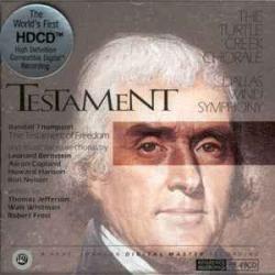 TURTLE CREEK CHORALE Testament - American Music For Male Chorus And Band Фирменный CD TURTLE CREEK CHORALE Testament - American Music For Male Chorus And Band Фирменный CD