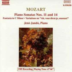 MOZART Piano Sonatas Nos. 11 And 14 Фирменный CD MOZART Piano Sonatas Nos. 11 And 14 Фирменный CD