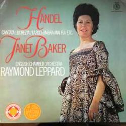 HANDEL Janet Baker Cantata Lucrezia / Largo:Ombra Mai Fu/Etc. Виниловая пластинка HANDEL Janet Baker Cantata Lucrezia / Largo:Ombra Mai Fu/Etc. Виниловая пластинка