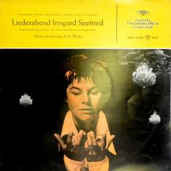 IRMGARD SEEFRIED SCHUBERT  BRAHMS  MUSSORGSKY  BARTOK  WOLF  R. STRAUSS Виниловая пластинка 