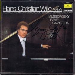 HANS-CHRISTIAN WILLE MUSSORGSKY RAVEL GINASTERA PIANO Виниловая пластинка HANS-CHRISTIAN WILLE MUSSORGSKY RAVEL GINASTERA PIANO Виниловая пластинка