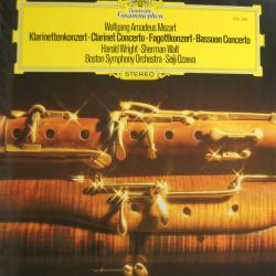 MOZART Klarinettenkonzert = Clarinet Concerto · Fagottkonzert = Bassoon Concerto Виниловая пластинка MOZART Klarinettenkonzert = Clarinet Concerto · Fagottkonzert = Bassoon Concerto Виниловая пластинка