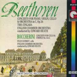 BEETHOVEN BOCCHERINI Concerto For Piano, Violin, Cello & Orchestra Фирменный CD BEETHOVEN BOCCHERINI Concerto For Piano, Violin, Cello & Orchestra Фирменный CD
