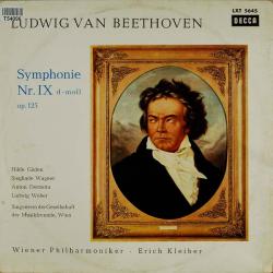 BEETHOVEN Symphonie Nr. IX d-moll, op. 125 Виниловая пластинка 
