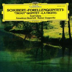SCHUBERT »Forellen-Quintett« = “Trout” Quintet • Notturno • Arpeggione-Sonate Фирменный CD SCHUBERT »Forellen-Quintett« = “Trout” Quintet • Notturno • Arpeggione-Sonate Фирменный CD