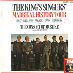 The King's Singers, The Consort Of Musicke, Anthony Rooley Madrigal History Tour Фирменный CD The King's Singers, The Consort Of Musicke, Anthony Rooley Madrigal History Tour Фирменный CD