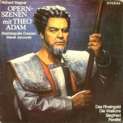 WAGNER Opern-Szenen mit Theo Adam (Das Rheingold - Die Walküre - Siegfried - Parsifal) Виниловая пластинка 