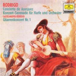RODRIGO Concierto De Aranjuez. Konzert-Serenade Für Harfe Und Orchester / Gitarrenkonzert Nr. 1 Фирменный CD 