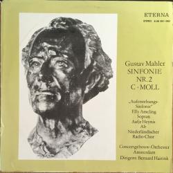 MAHLER Sinfonie Nr. 2 C-moll ("Auferstehungs-Sinfonie") Виниловая пластинка 