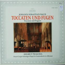 BACH Toccaten Und Fugen Виниловая пластинка 