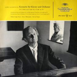 BEETHOVEN Konzerte Für Klavier Und Orchester Nr. 2 B-dur Op. 19 Und Nr. 4 G-dur Op. 58 Виниловая пластинка 