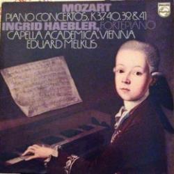 MOZART Piano Concertos K.37, 40, 39 & 41 Виниловая пластинка 