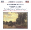 Violin Concerto • New England Triptych • Variations On 'America'