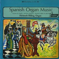 HELMUTH RILLING SPANISH ORGAN MUSIC Виниловая пластинка 