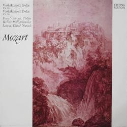 MOZART Violinkonzert G-dur KV 216 / Violinkonzert D-dur KV 218 Виниловая пластинка 