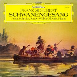 SCHUBERT Schwanengesang Виниловая пластинка 