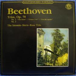 BEETHOVEN Trios, Op. 70, No. 1 "The Ghost" = "Geister-Trio" = "Trio Des Esprits" & No. 2 Виниловая пластинка 