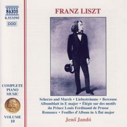 LISZT Scherzo And March • Liebesträume • Berceuse • Albumblatt In E Major • Élégie Sur Des Motifs Du Prince Louis Ferdinand De Prusse • Romance • Feuilles D'Album In A Flat Major Фирменный CD LISZT Scherzo And March • Liebesträume • Berceuse • Albumblatt In E Major • Élégie Sur Des Motifs Du Prince Louis Ferdinand De Prusse • Romance • Feuilles D'Album In A Flat Major Фирменный CD