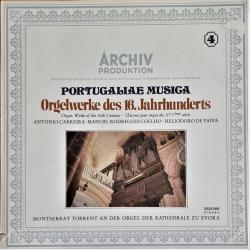 CARREIRA   COELHO   DE PAIVA Portugaliae Musica · Orgelwerke Des 16. Jahrhunderts Виниловая пластинка 