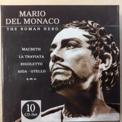 MARIO DEL MONACO The Roman Hero CD-Box 