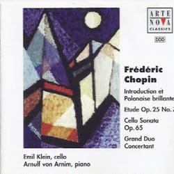 CHOPIN Works For Cello And Piano Фирменный CD 